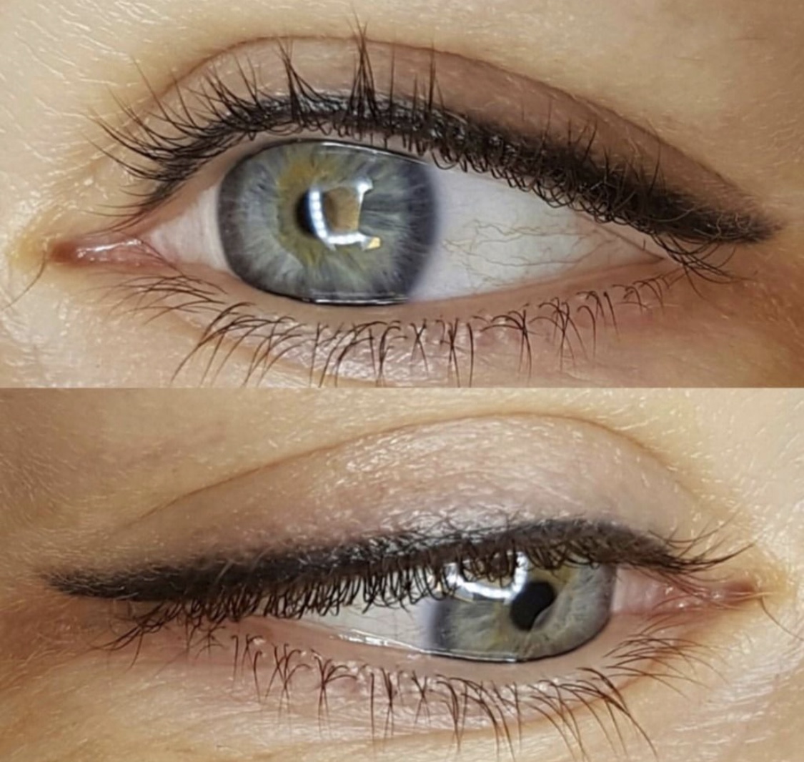 An eyeliner tattoo that you don't have to worry about ...